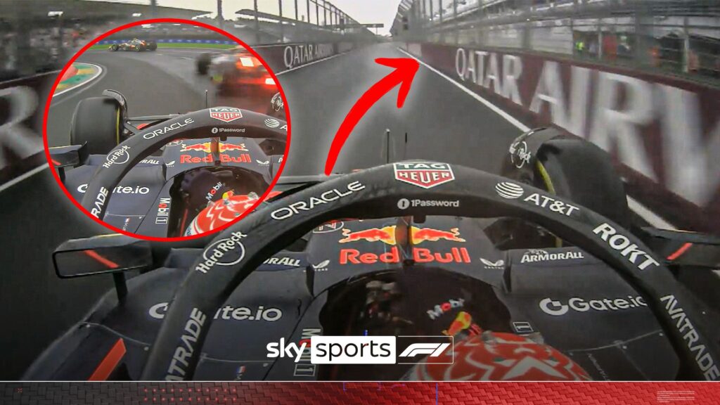 F1’s rain master? UNSEEN footage shows Verstappen’s expert car control in wet Aus GP