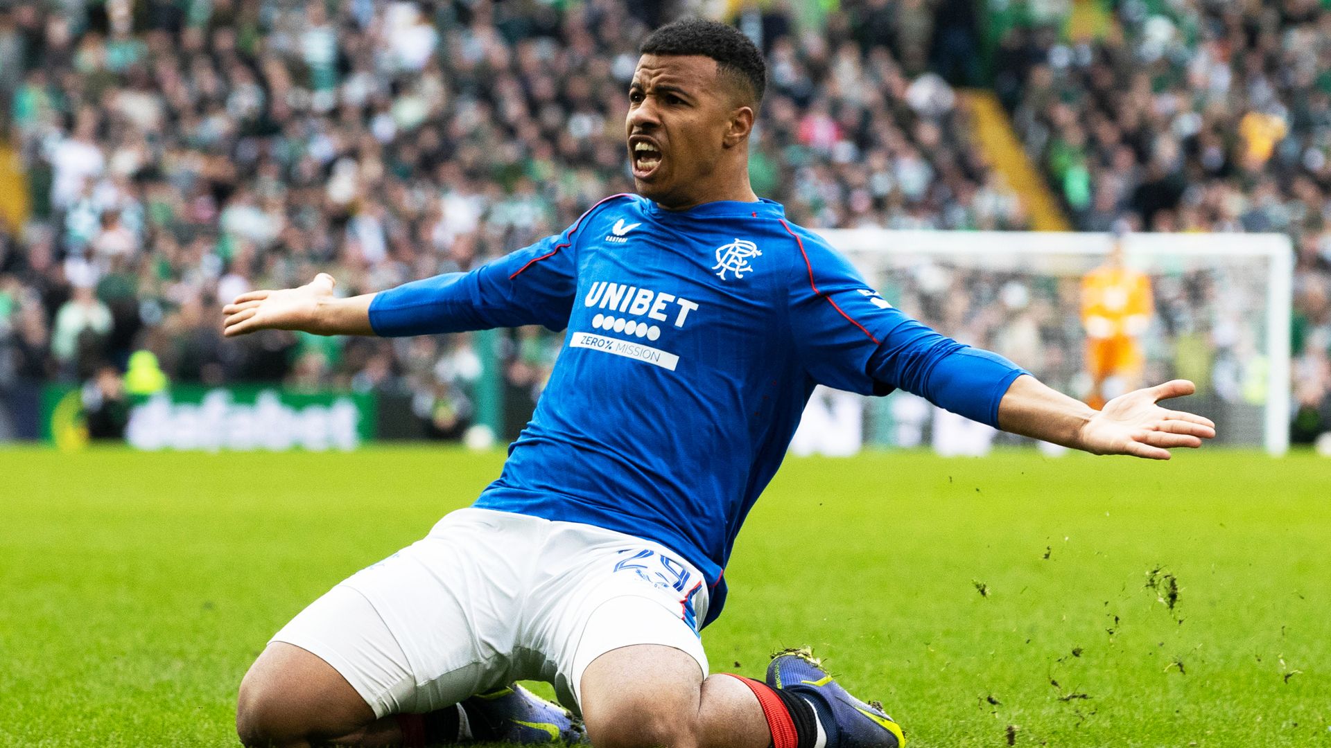 Igamane stunner gives Rangers victory in Old Firm thriller