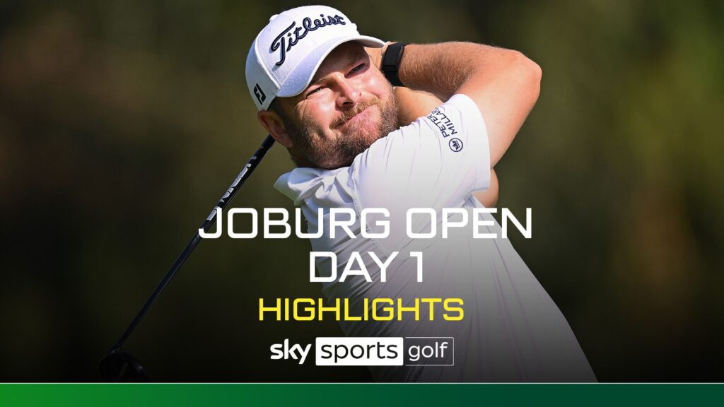 Smith tied for lead after bogey-free first round at Joburg Open