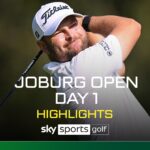 Smith tied for lead after bogey-free first round at Joburg Open