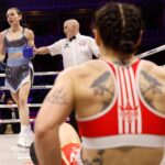 Artingstall drops Chapman to win first British women’s featherweight title