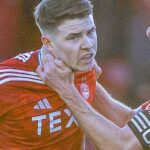 Nisbet’s double earns Aberdeen point against Dundee United