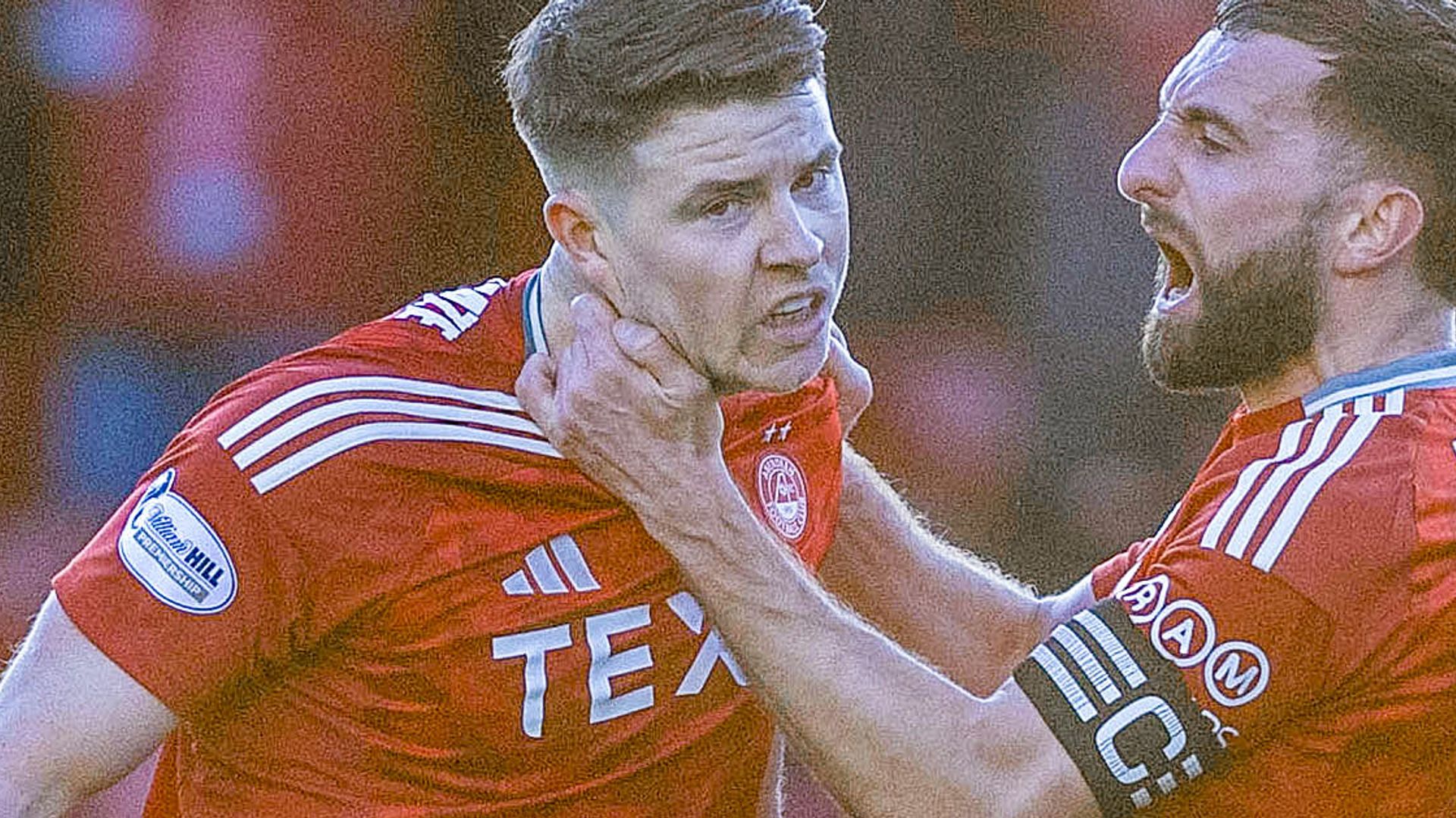 Nisbet’s double earns Aberdeen point against Dundee United