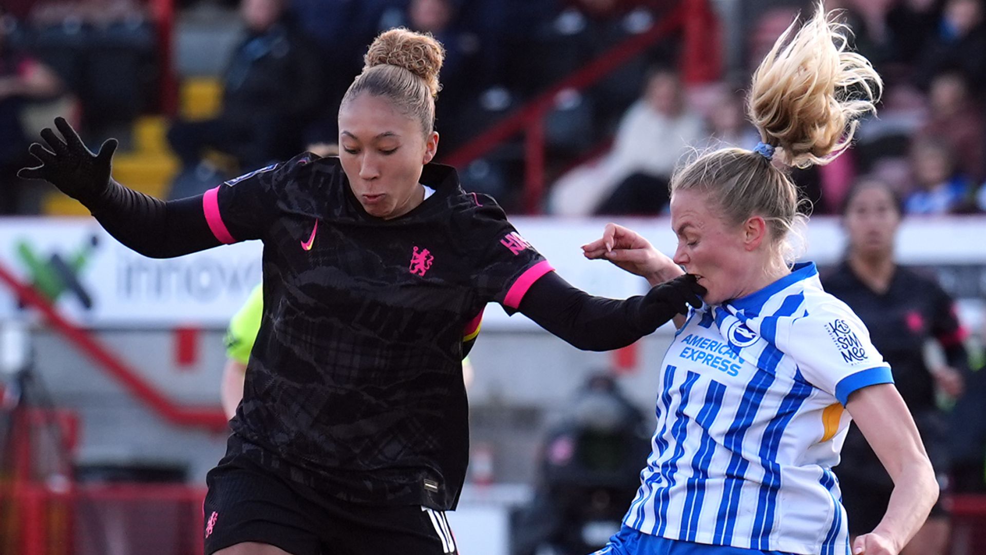 WSL LIVE! Chelsea equalise against Brighton as Man City beat Spurs