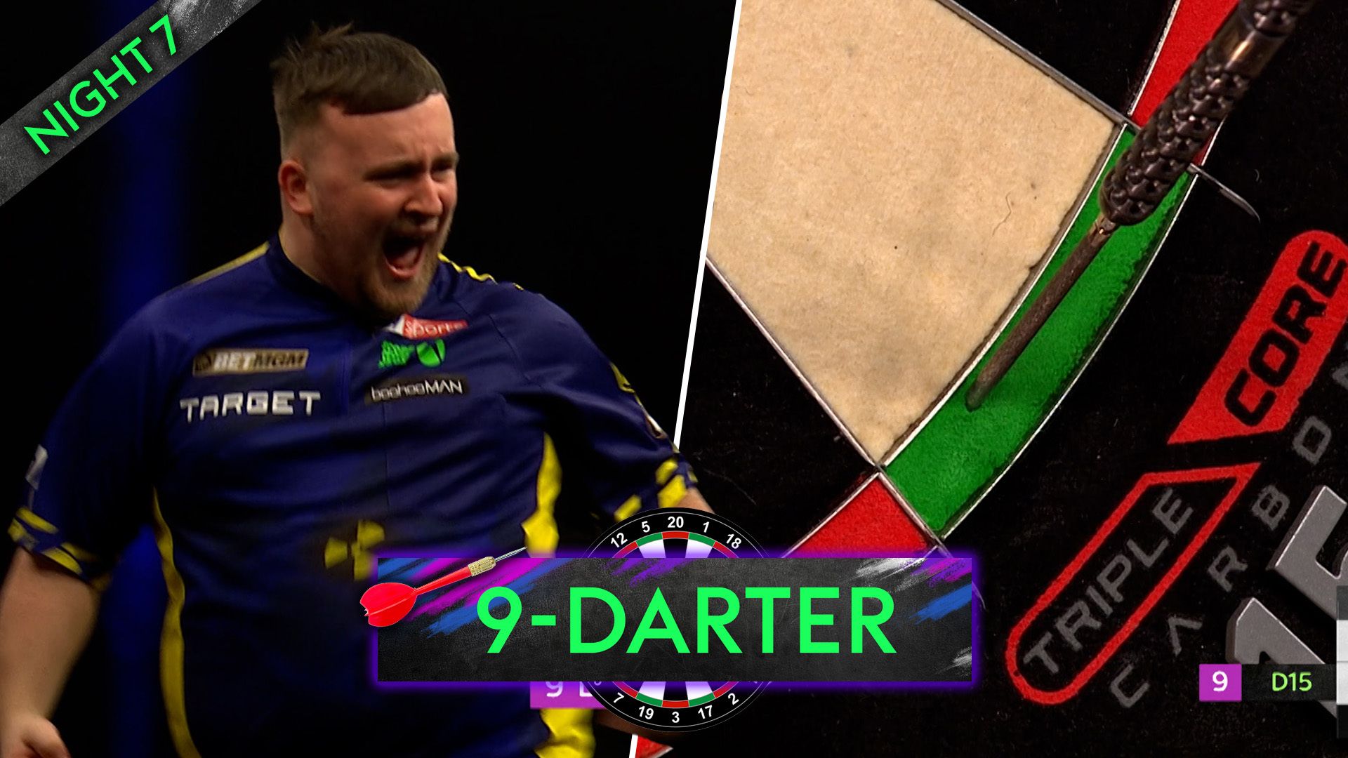 SCENES as Littler nails NINE-DARTER in Cardiff final!