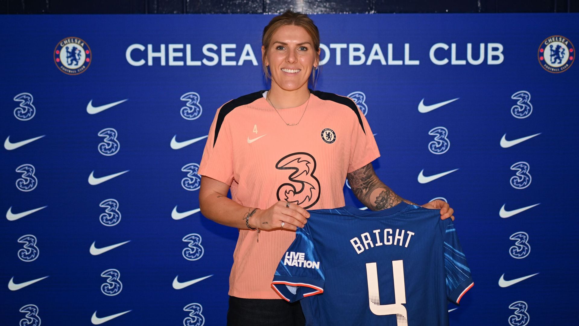 Bright extends Chelsea contract