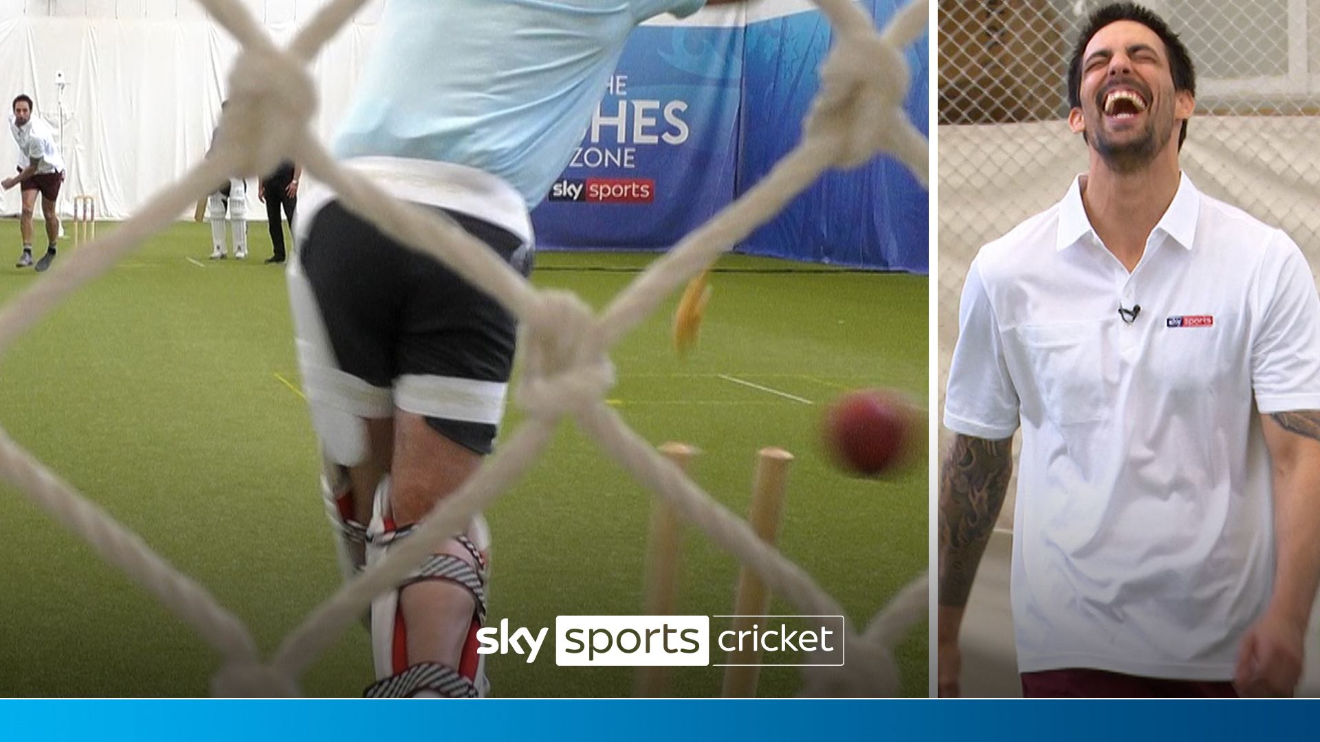 Sky Sports Retro: BOWLED ‘IM! Johnson cleans up Nasser!