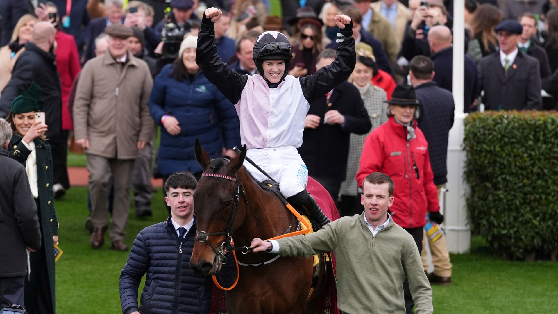 Cheltenham Festival LIVE! Air Of Entitlement storms home to grab day three opener