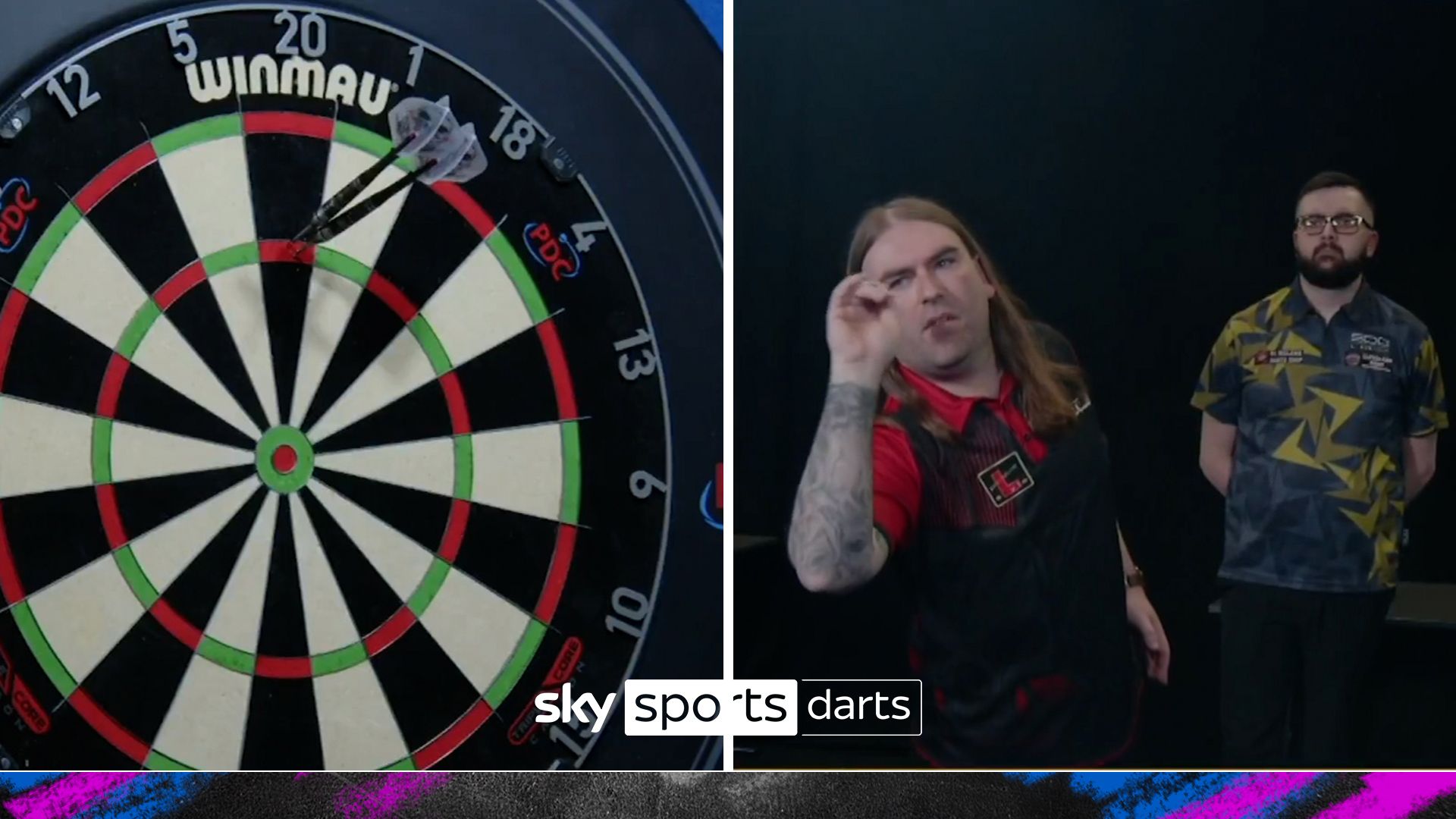 Calmest nine-darter EVER? Searle barely celebrates perfect leg!