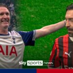 Keane gymnastics and Pirlo free-kicks | Spurs Legends beat AC Milan Glorie!